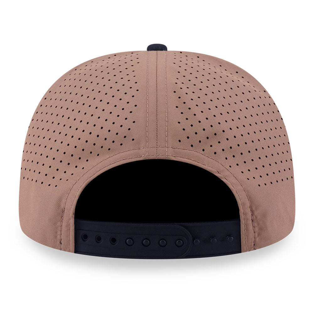 New Era New York Yankees Khaki Black 9SEVENTY Stretch Snapback Cap (with Sunglass Holder)