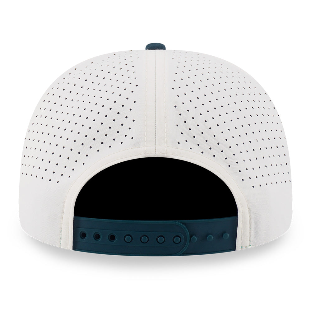 New Era New York Yankees White Dark Green 9SEVENTY Stretch Snapback Cap (with Sunglass Holder)