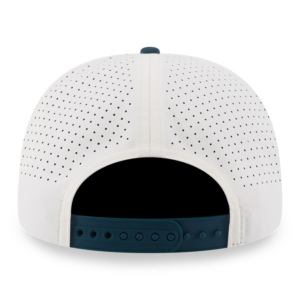 New Era Los Angeles Dodgers White Dark Green 9SEVENTY Stretch Snapback Cap (with Sunglass Holder)