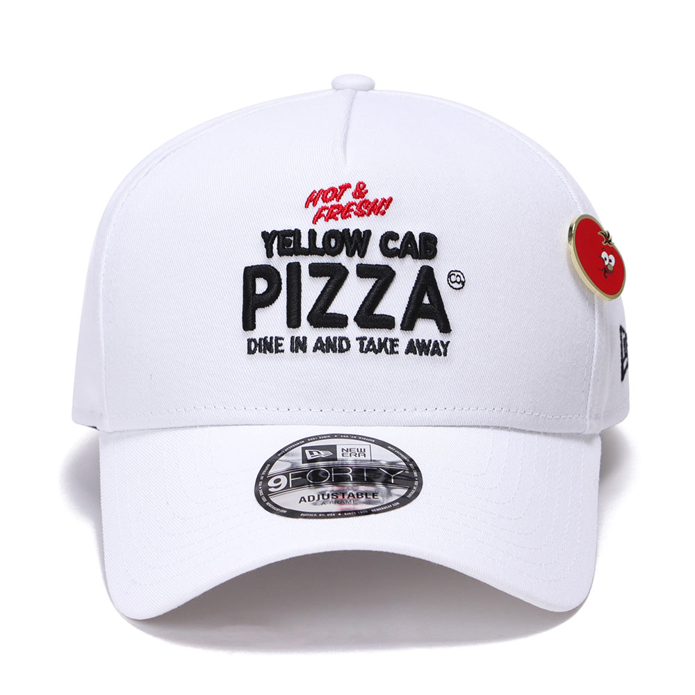New Era x Yellow Cab Logo White 9FORTY A-Frame Snapback Cap (PH EXCLUSIVE)