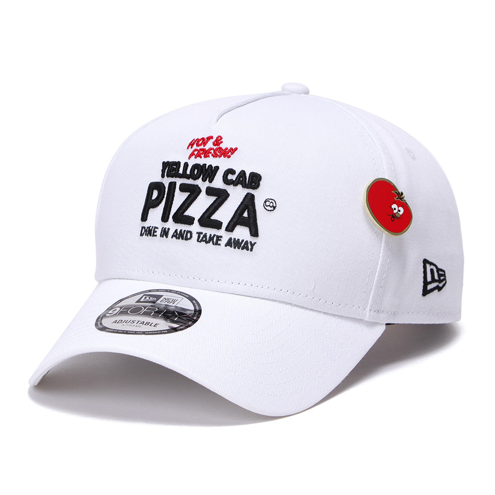 New Era x Yellow Cab Logo White 9FORTY A-Frame Snapback Cap (PH EXCLUSIVE)