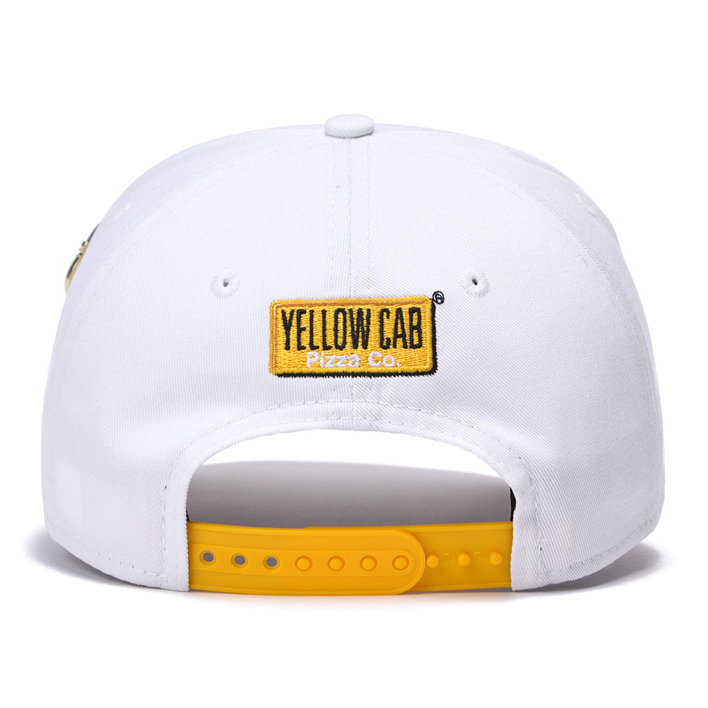 New Era x Yellow Cab Logo White 9FORTY A-Frame Snapback Cap (PH EXCLUSIVE)