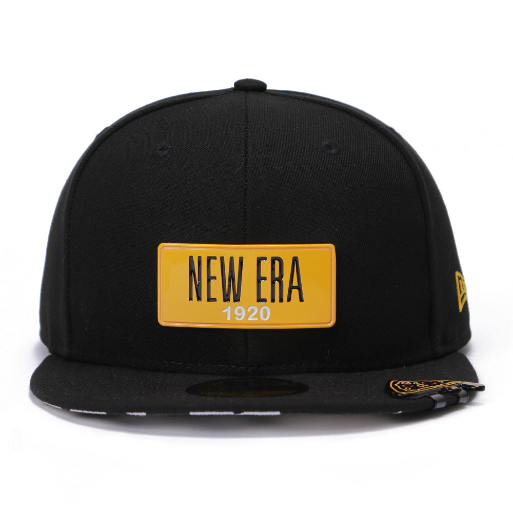 New Era x Yellow Cab Metal Badge Black 59FIFTY Fitted Cap (PH EXCLUSIVE)
