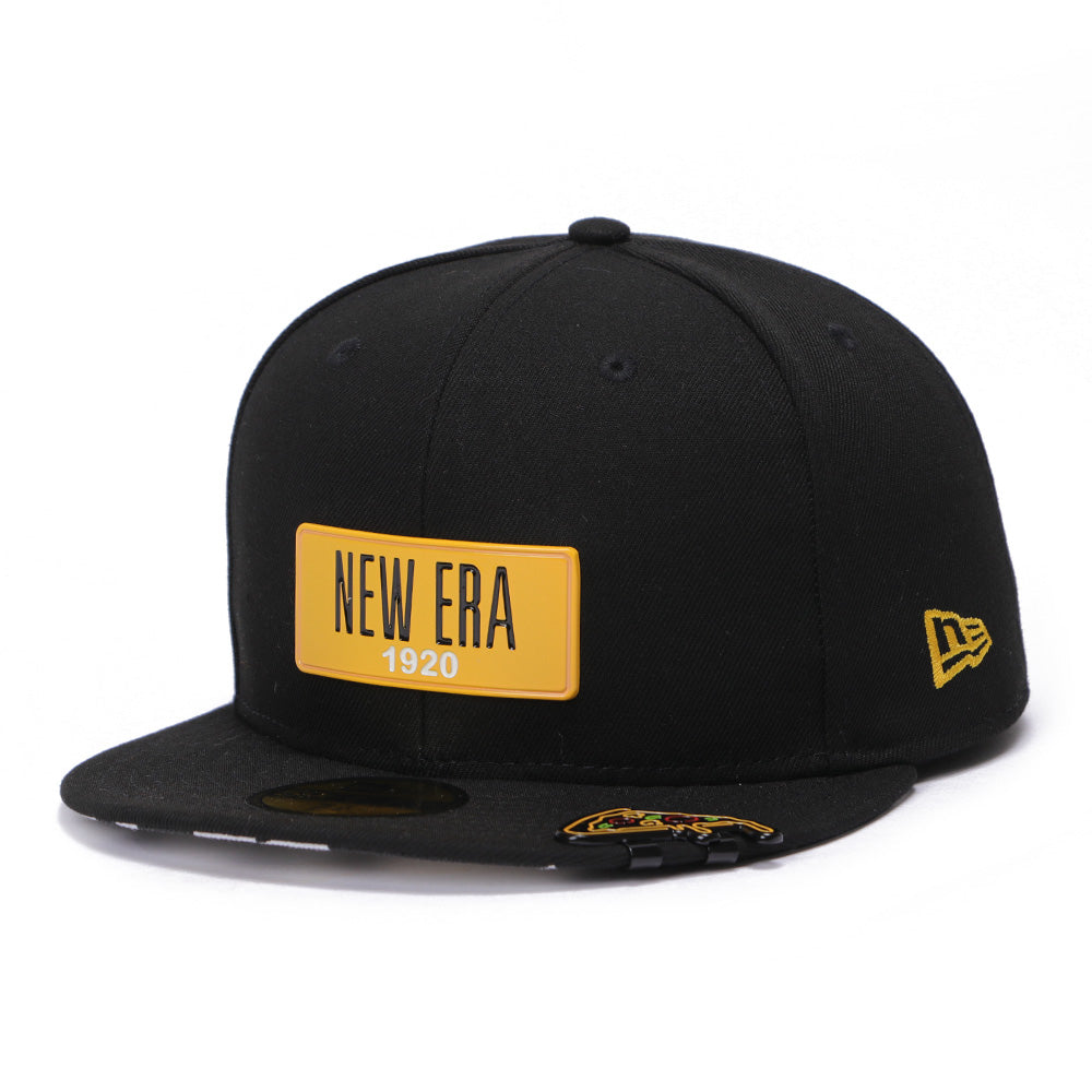 New Era x Yellow Cab Metal Badge Black 59FIFTY Fitted Cap (PH EXCLUSIVE)