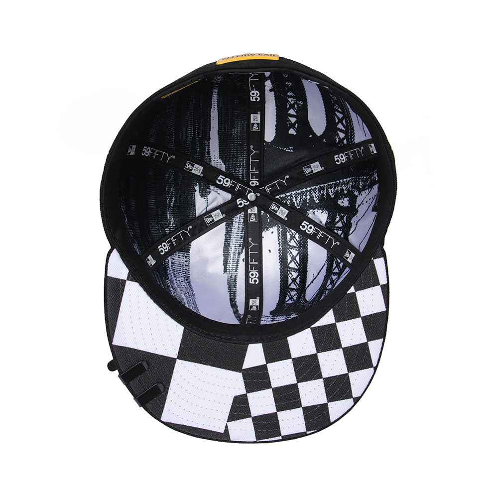 New Era x Yellow Cab Metal Badge Black 59FIFTY Fitted Cap (PH EXCLUSIVE)