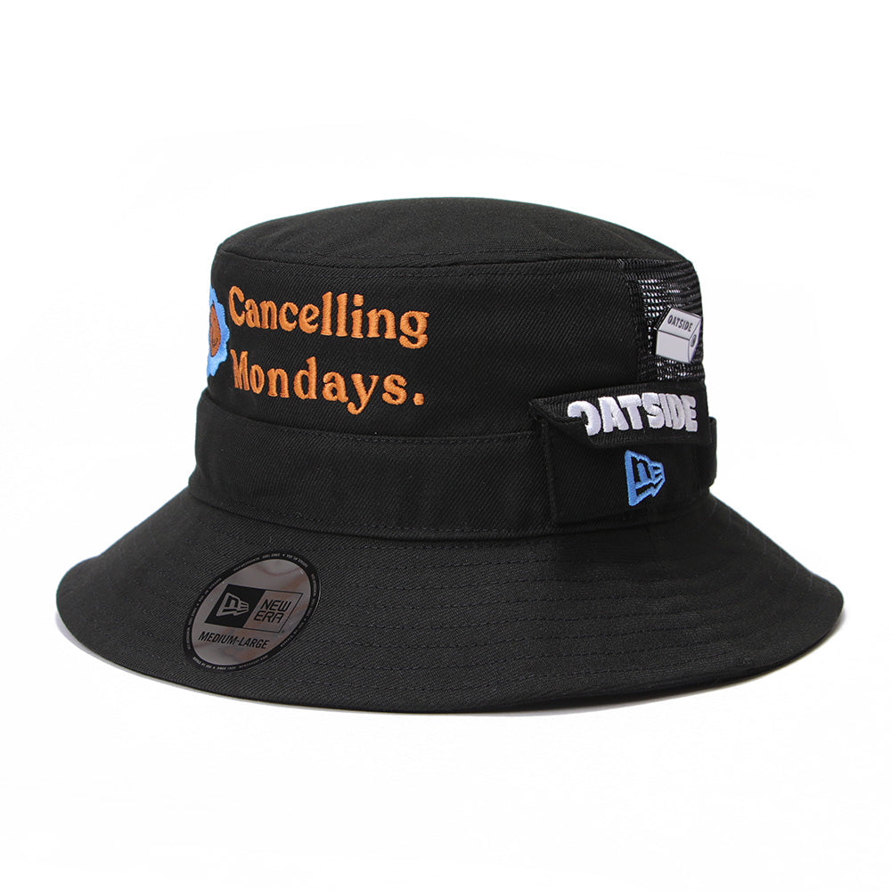 New Era x OATSIDE Black Adventure Bucket Hat (PH EXCLUSIVE)