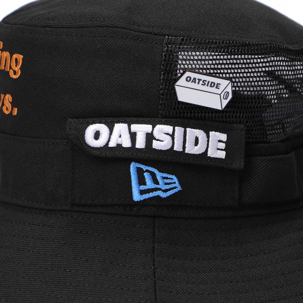 New Era x OATSIDE Black Adventure Bucket Hat (PH EXCLUSIVE)