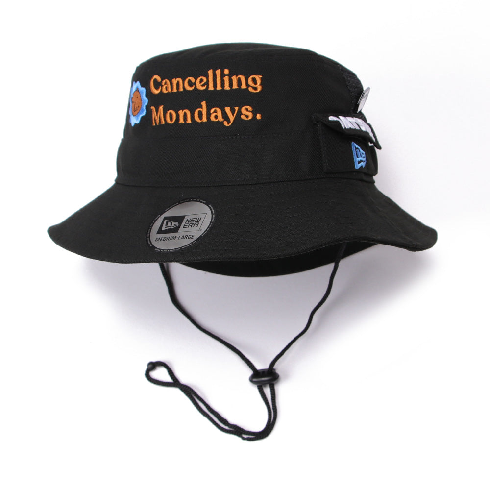 New Era x OATSIDE Black Adventure Bucket Hat (PH EXCLUSIVE)