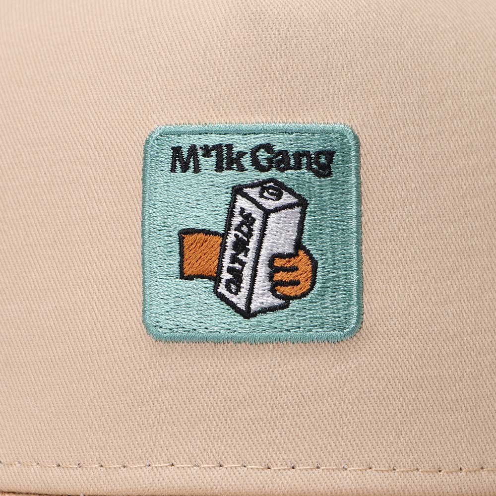 New Era x OATSIDE Beige 9FORTY A-Frame Adjustable Cap