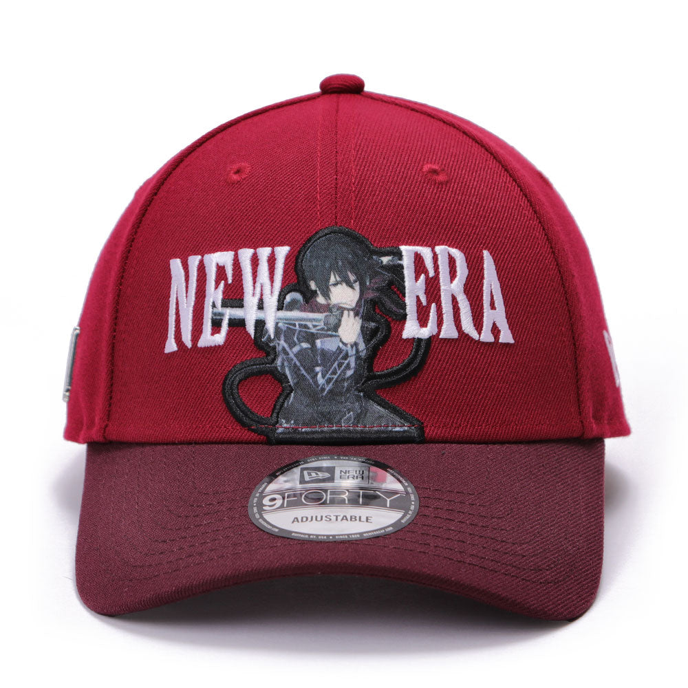 New Era x Attack on Titan Part 2 Mikasa Maroon 9FORTY Adjustable Cap (PH Exclusive)