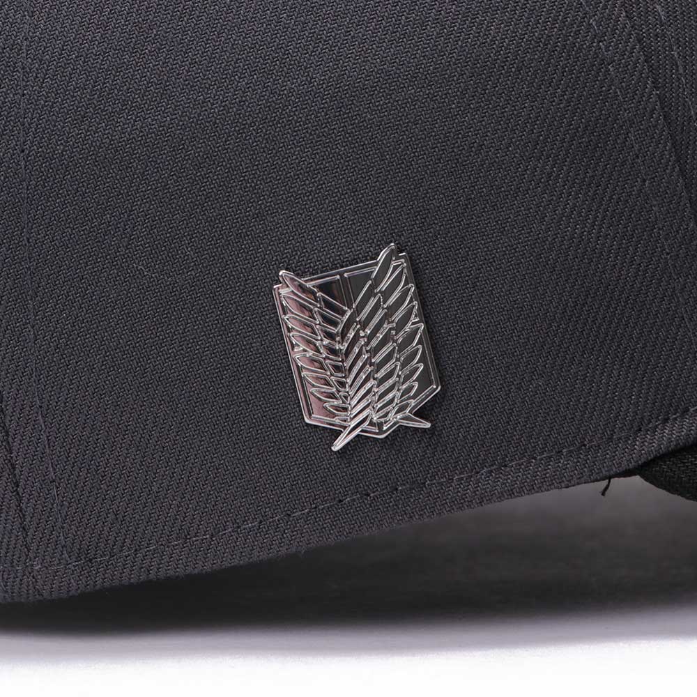 New Era x Attack on Titan Part 2 Eren Dark Graphite 9FORTY Adjustable Cap (PH Exclusive)