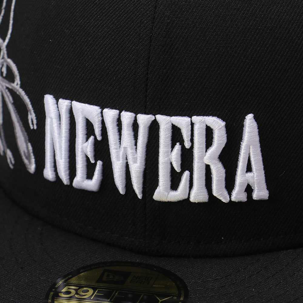 New Era x Attack on Titan Part 2 Wordmark Black 59FIFTY Fitted Cap (PH Exclusive)