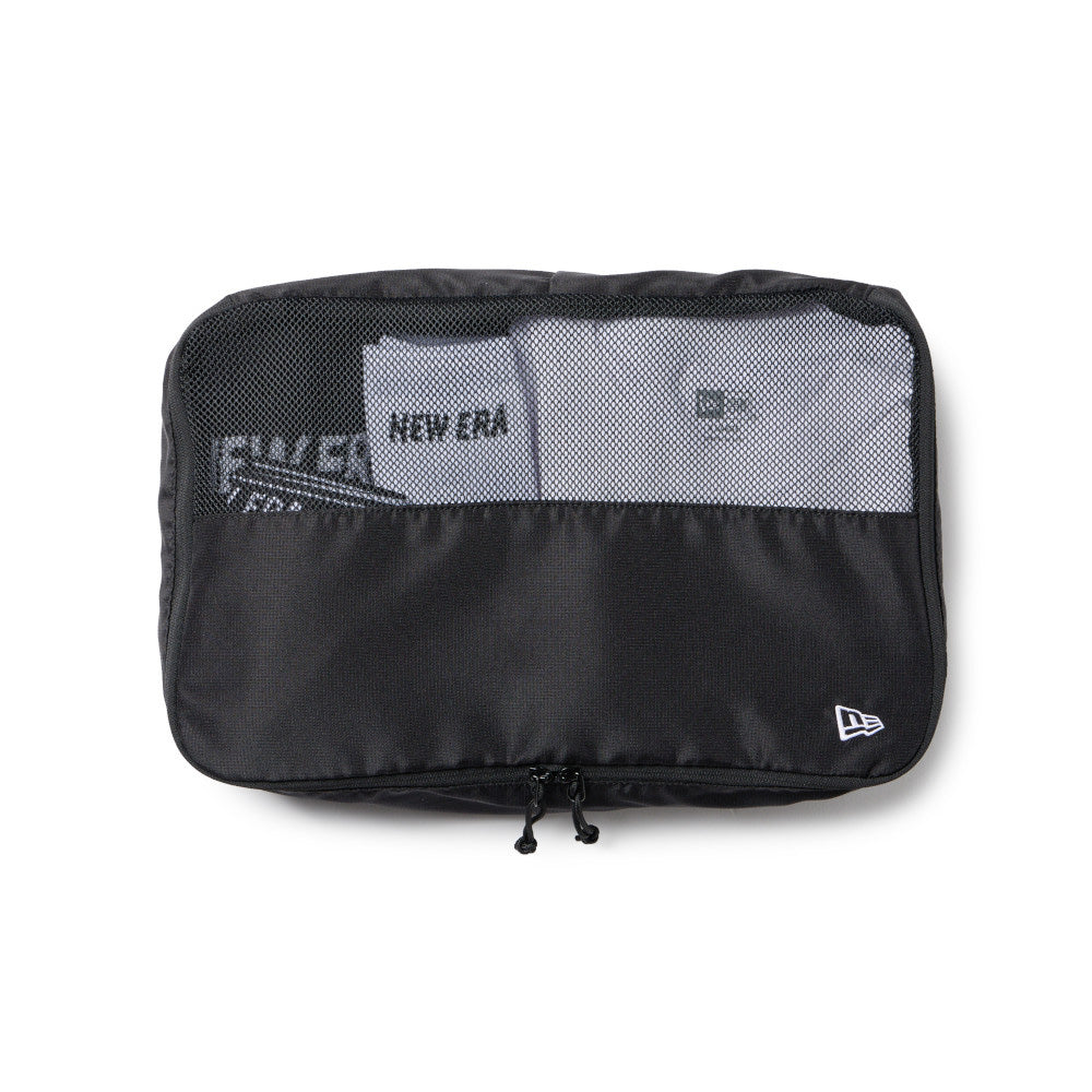 New Era Flag Logo Black Travel Large Organizer Accessory