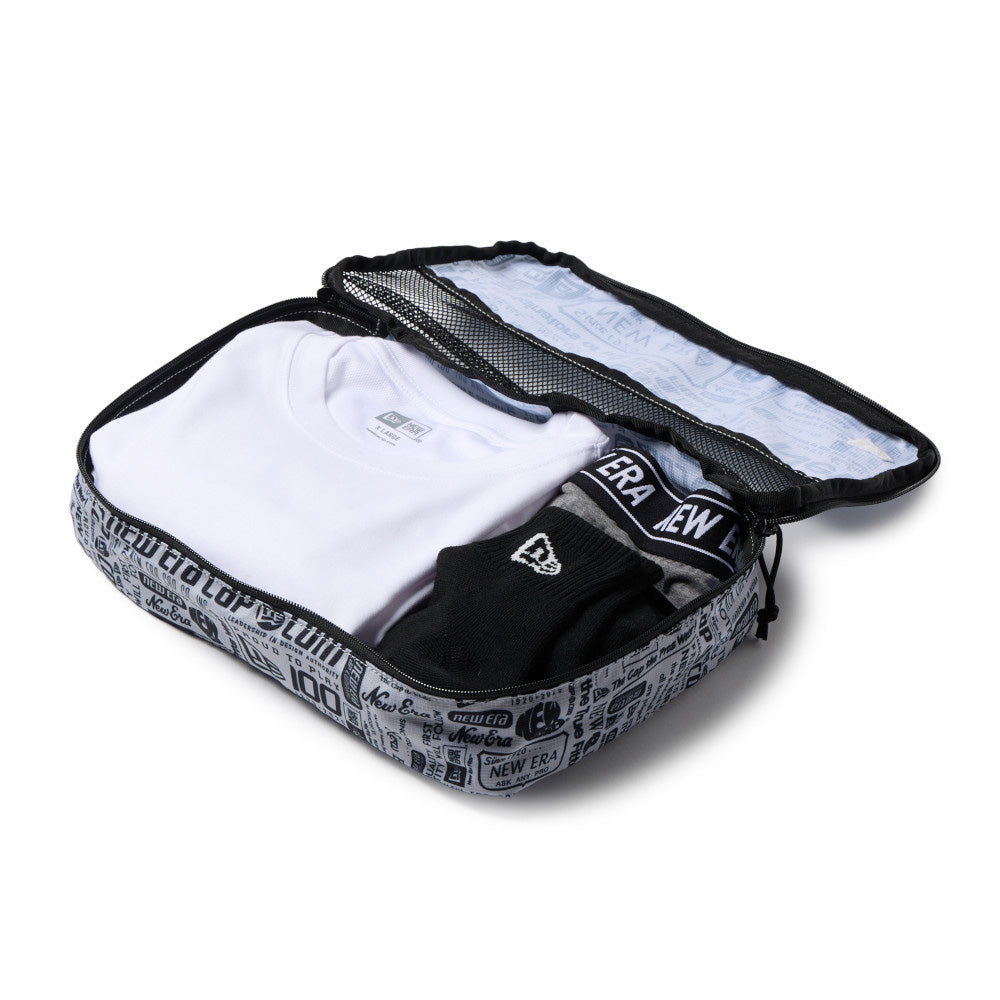 New Era Flag Logo Archive Grey Black Travel Organizer Accessory