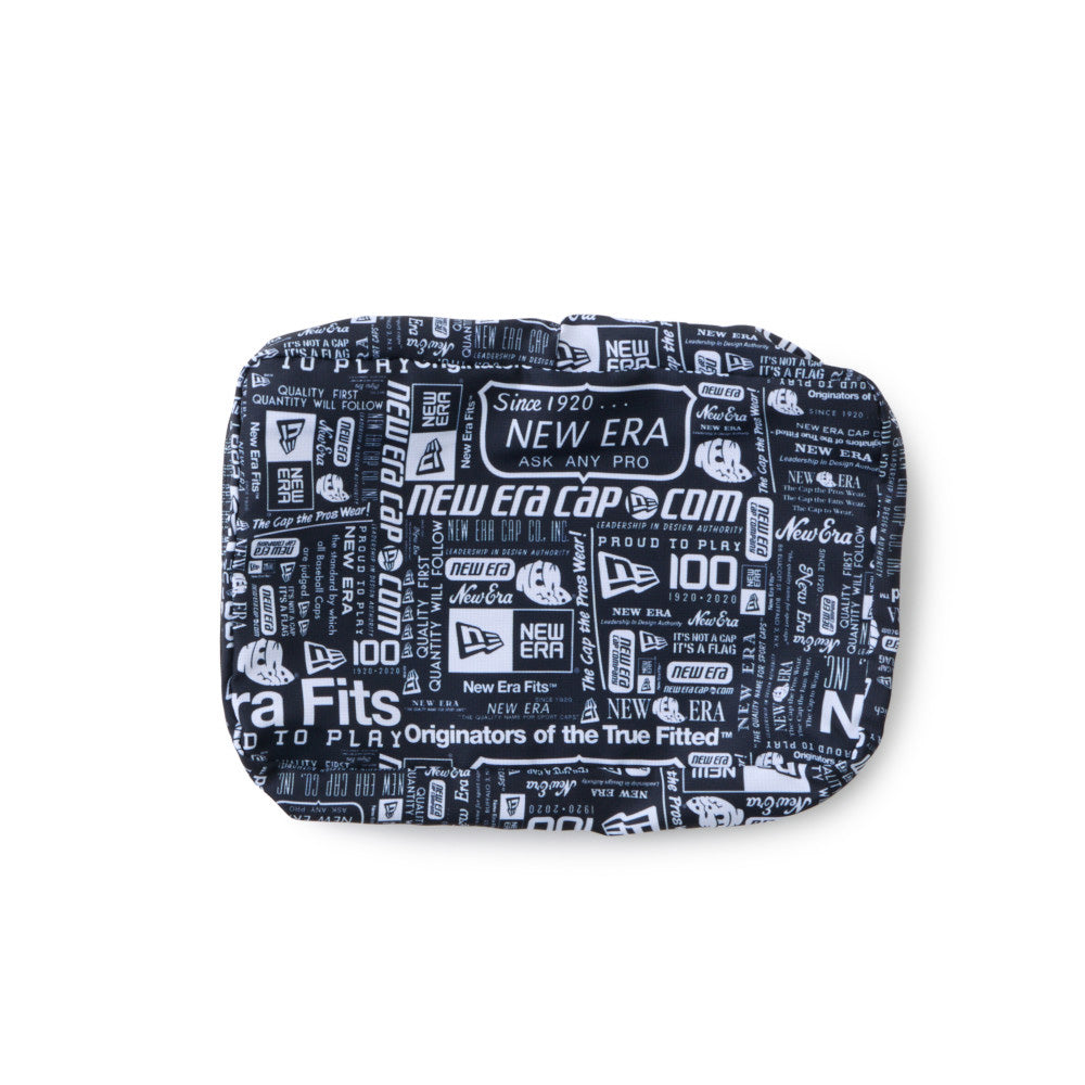 New Era Flag Logo Archive White Black Travel Organizer Accessory