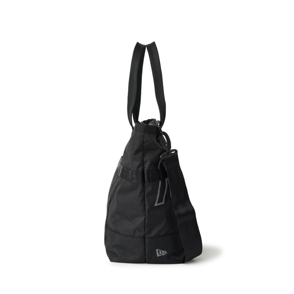 New Era Reflective Script Black 150D Tote Bag