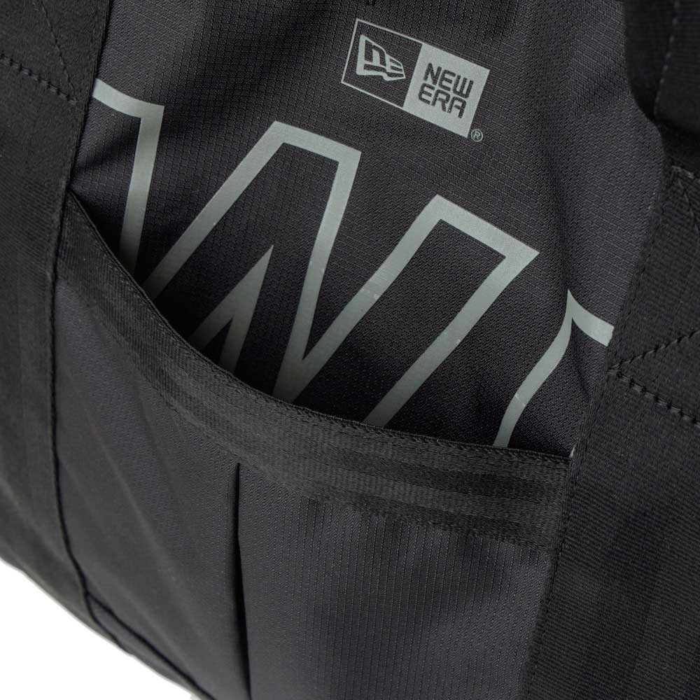 New Era Reflective Script Black 150D Tote Bag