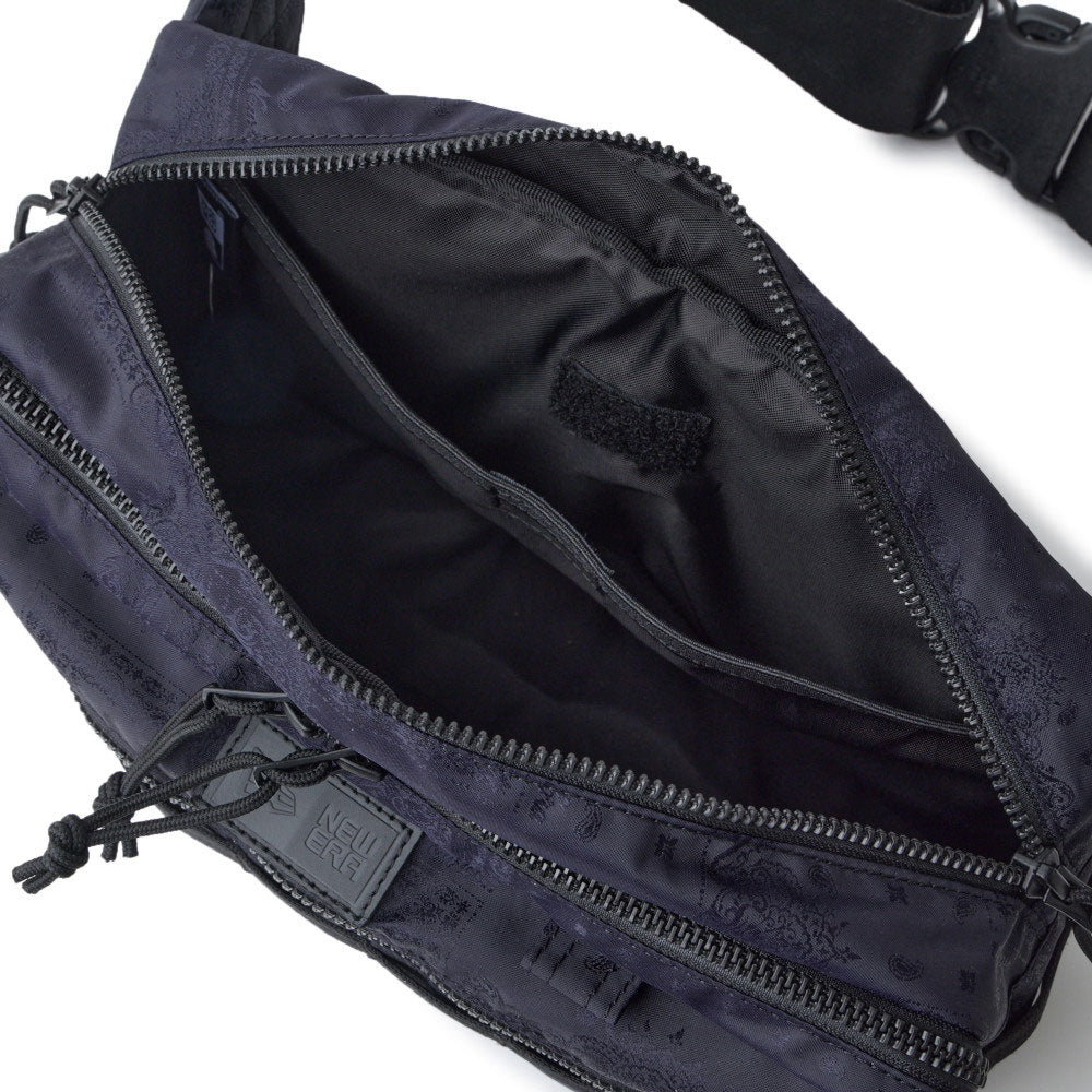 New Era Box Logo Navy 200D Jaq Paisley Square Waist Bag