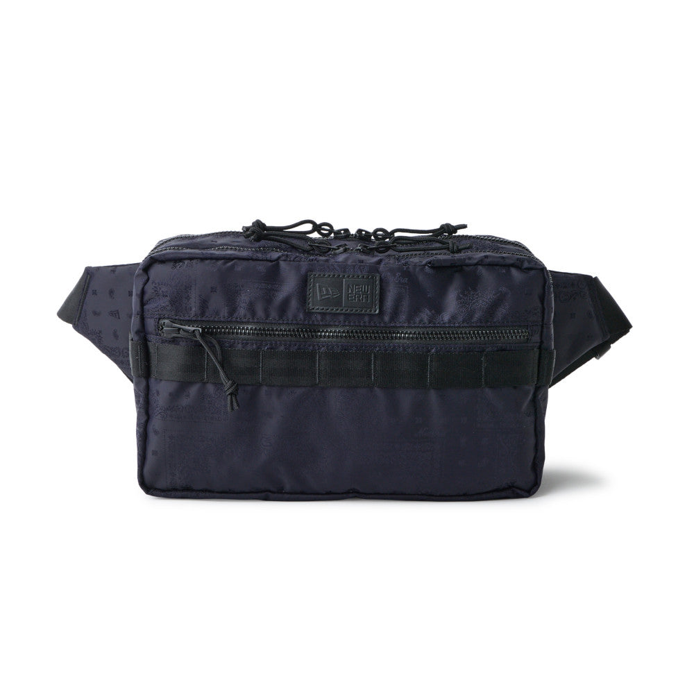 New Era Box Logo Navy 200D Jaq Paisley Square Waist Bag