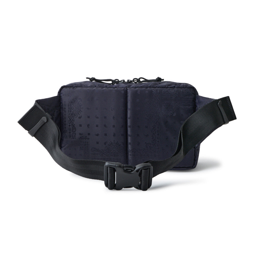 New Era Box Logo Navy 200D Jaq Paisley Square Waist Bag