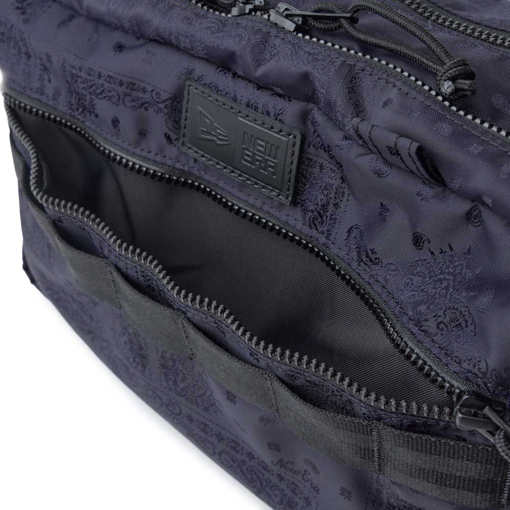 New Era Box Logo Navy 200D Jaq Paisley Square Waist Bag
