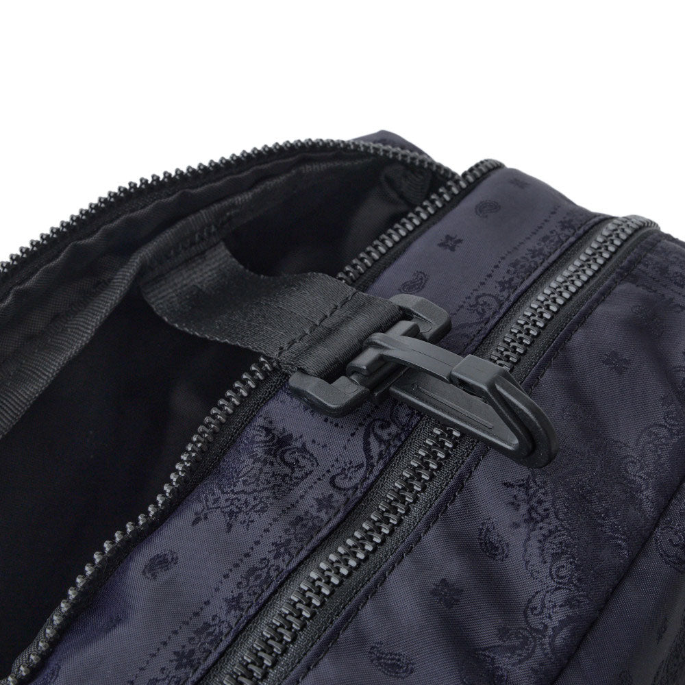 New Era Box Logo Navy 200D Jaq Paisley Square Waist Bag