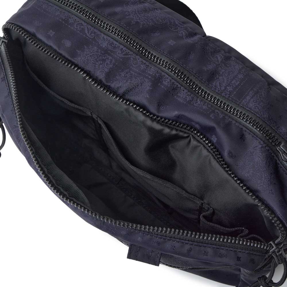 New Era Box Logo Navy 200D Jaq Paisley Square Waist Bag