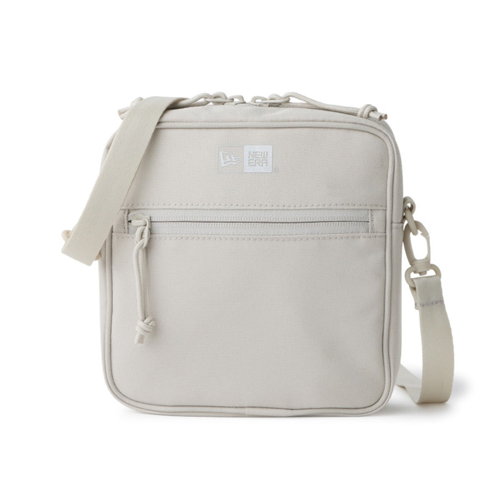 New Era Square Logo White Square Shoulder Pouch Bag