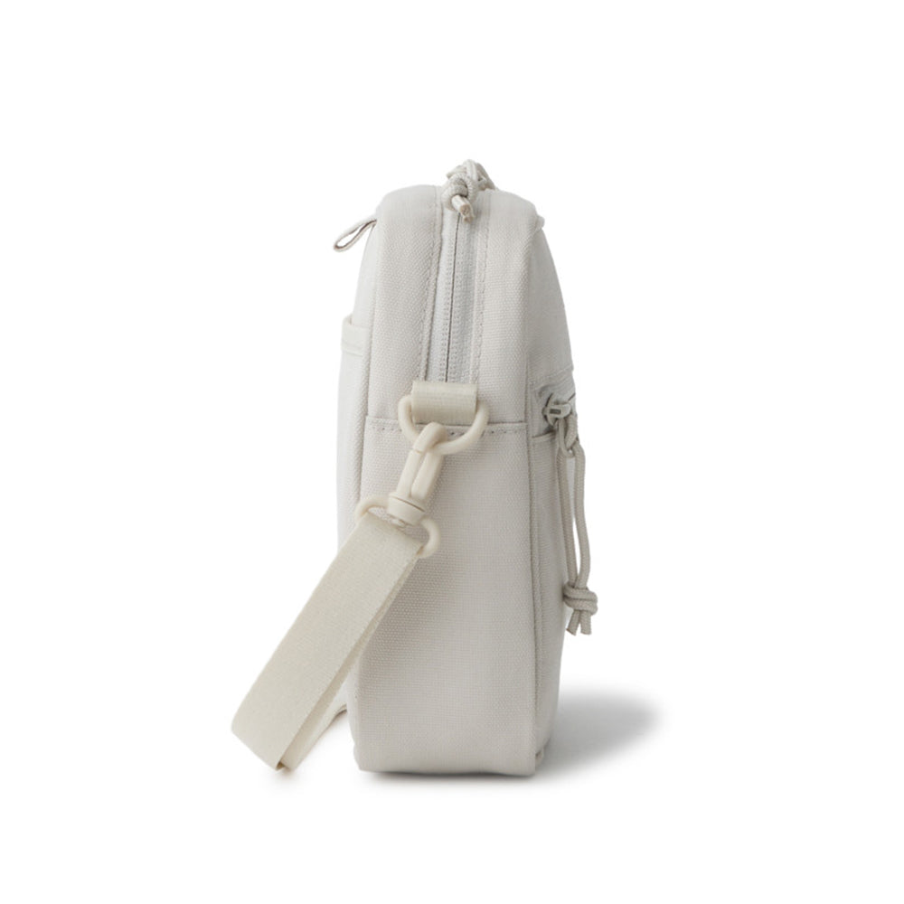 New Era Square Logo White Square Shoulder Pouch Bag