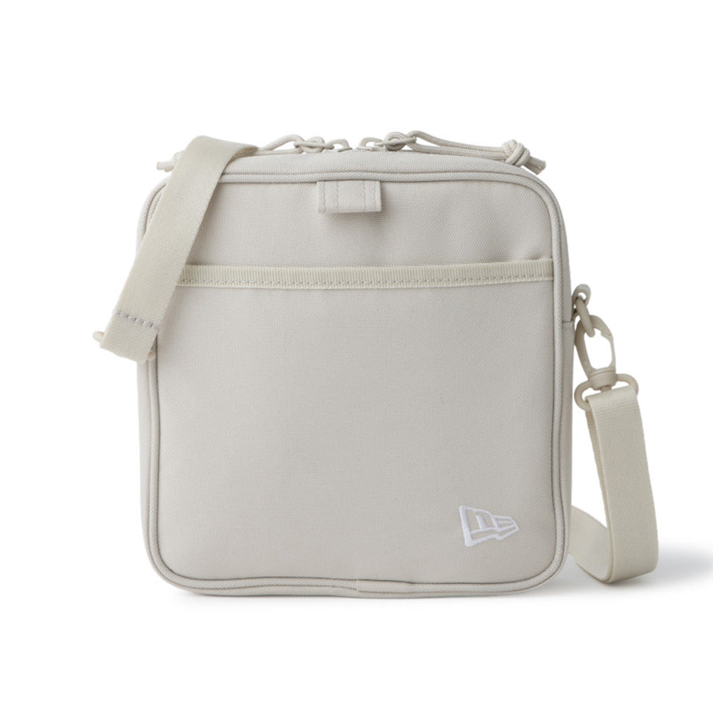 New Era Square Logo White Square Shoulder Pouch Bag