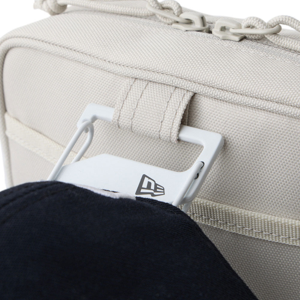 New Era Square Logo White Square Shoulder Pouch Bag