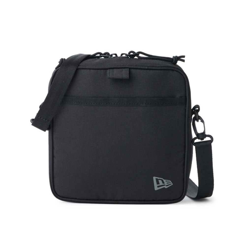 New Era Wordmark Logo Black Square Shoulder Pouch Bag