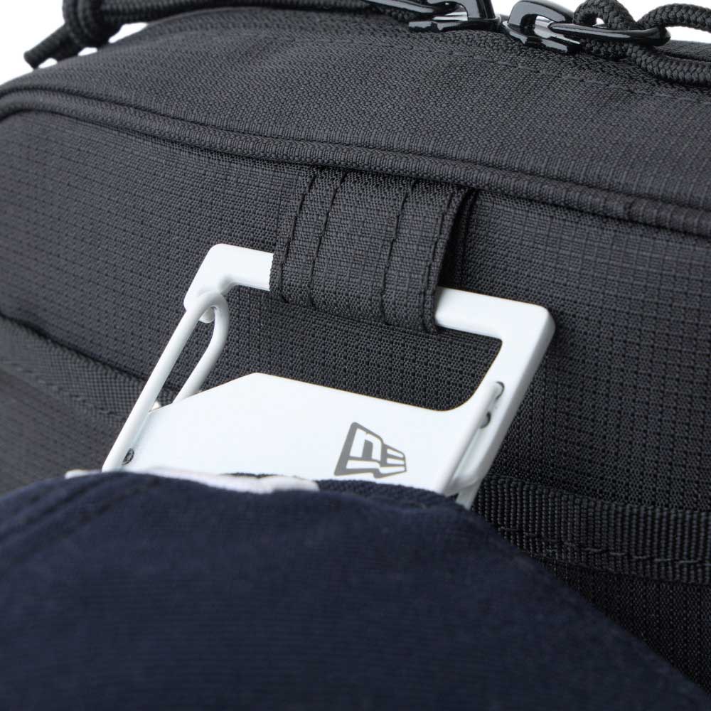 New Era Wordmark Logo Black Square Shoulder Pouch Bag