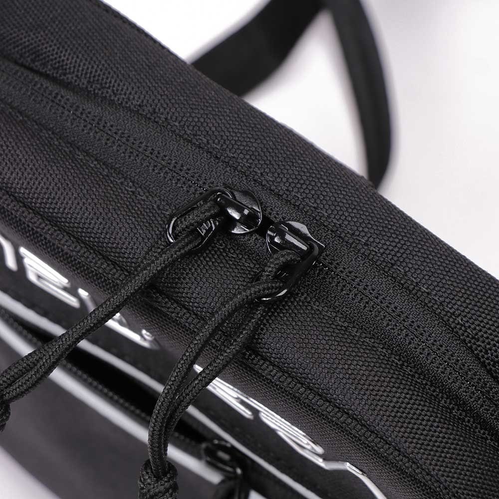Hajime Sorayama x New Era Black Silver Shoulder Pouch Bag