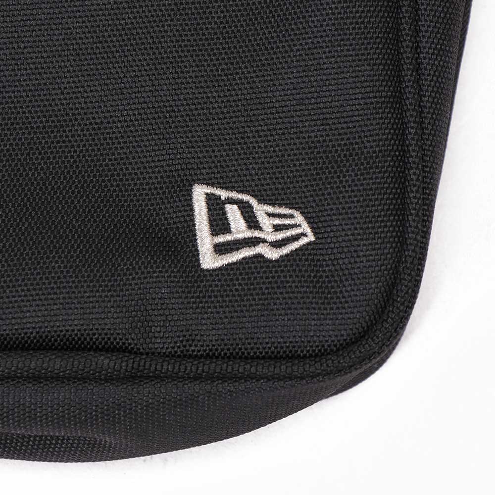 Hajime Sorayama x New Era Black Silver Shoulder Pouch Bag