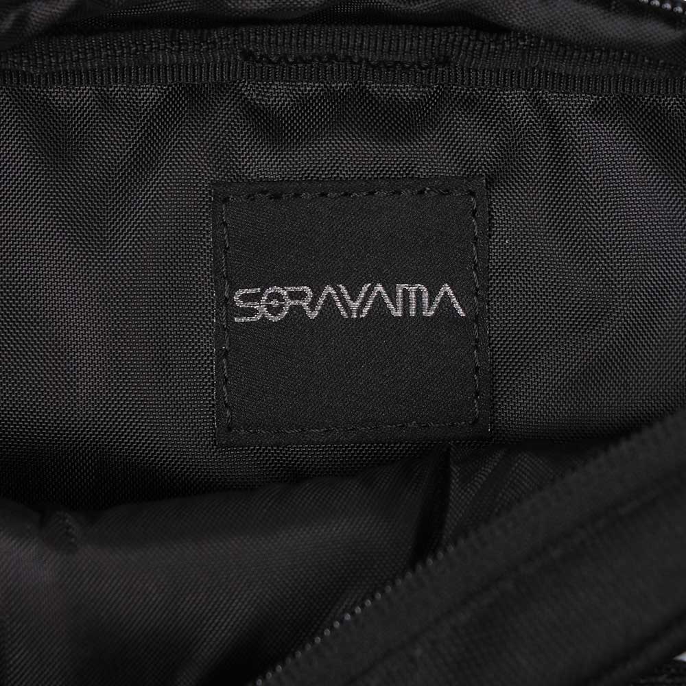 Hajime Sorayama x New Era Black Silver Shoulder Pouch Bag