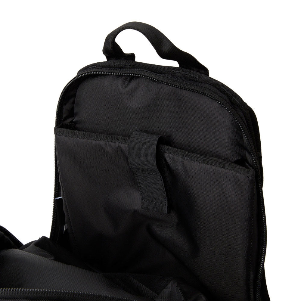 New Era Wordmark Mesh Logo Black 1680D Sports Backpack Bag