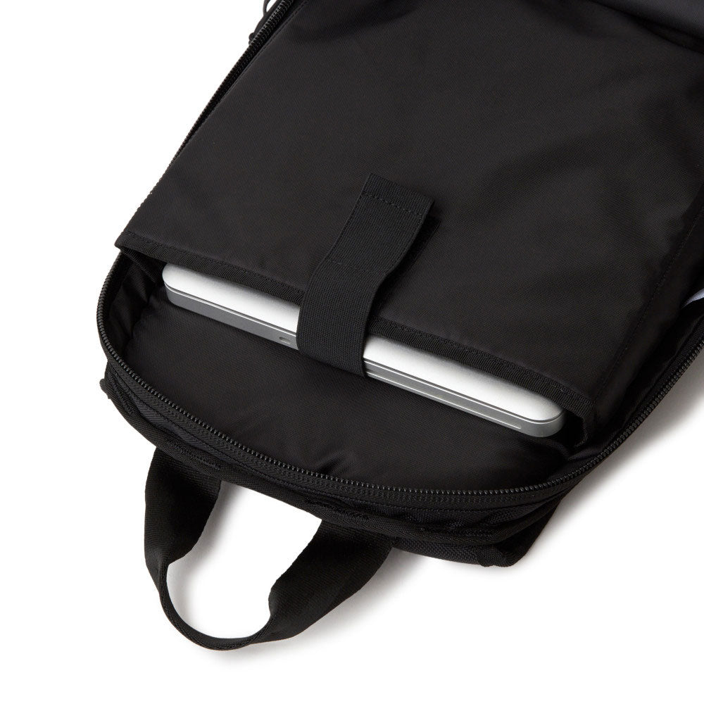 New Era Wordmark Mesh Logo Black 1680D Sports Backpack Bag