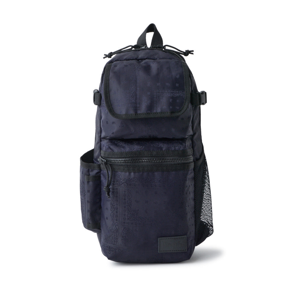 New Era Flag Logo 200D JAQ Paisley Navy Sling Body Bag