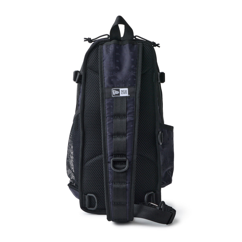 New Era Flag Logo 200D JAQ Paisley Navy Sling Body Bag
