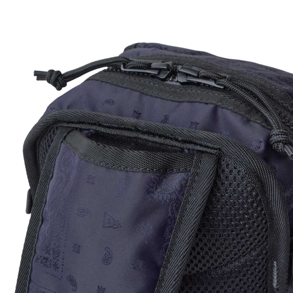 New Era Flag Logo 200D JAQ Paisley Navy Sling Body Bag