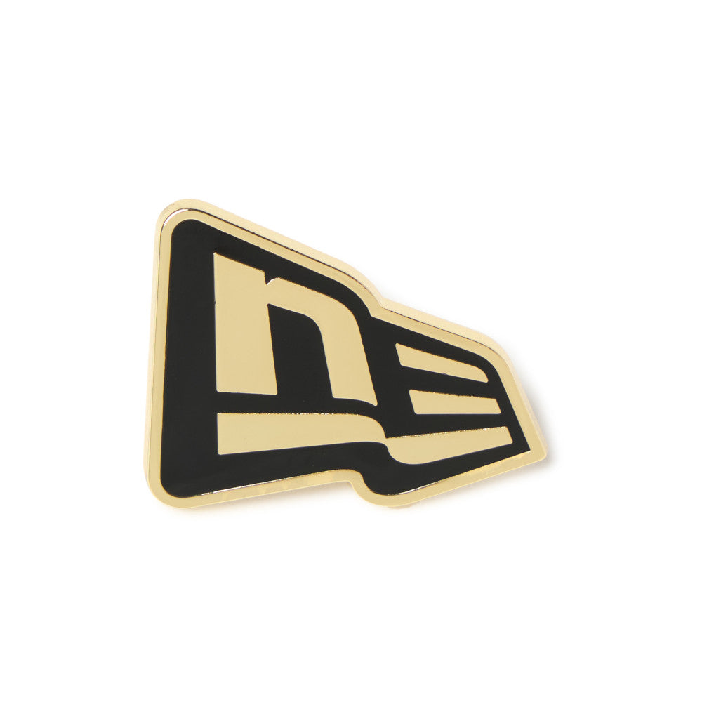 New Era Flag Logo Gold Pin Accessory