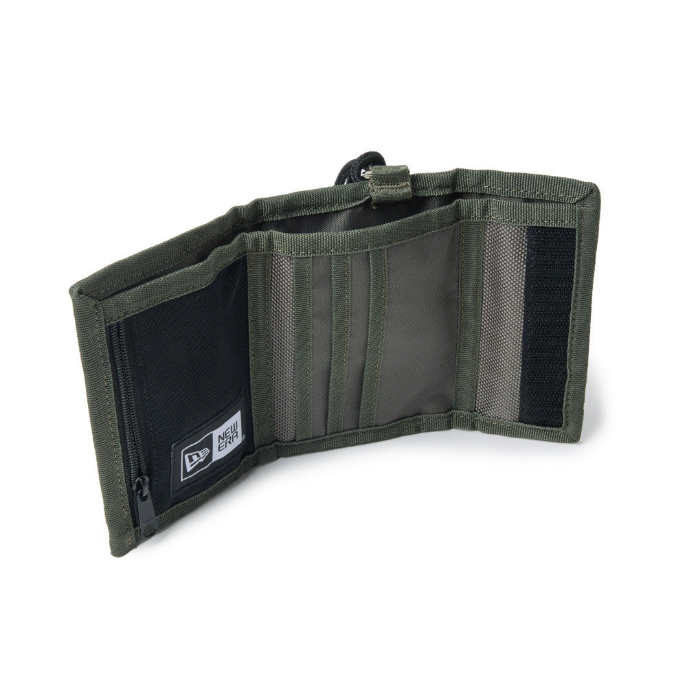 New Era Flag Logo Olive Neck Wallet Bag