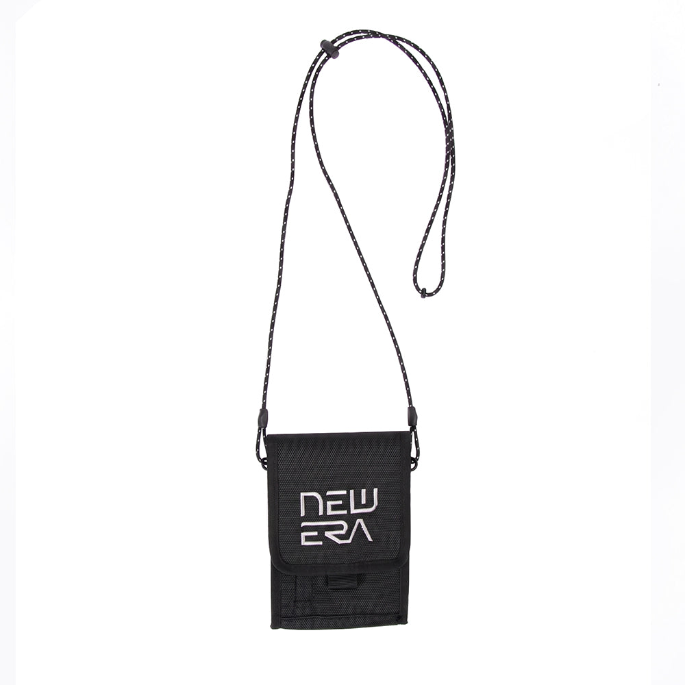 Hajime Sorayama x New Era Black Silver Neck Pouch Bag