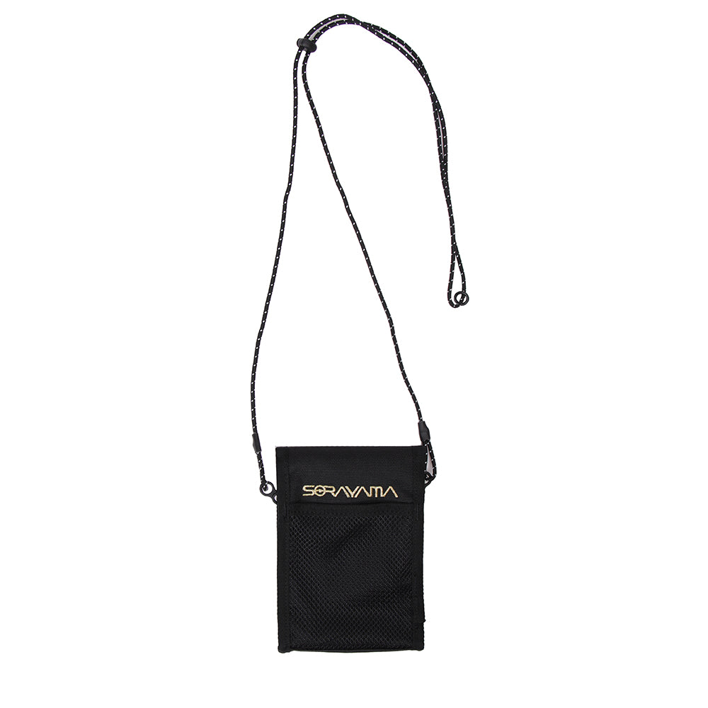 Hajime Sorayama x New Era Black Silver Neck Pouch Bag