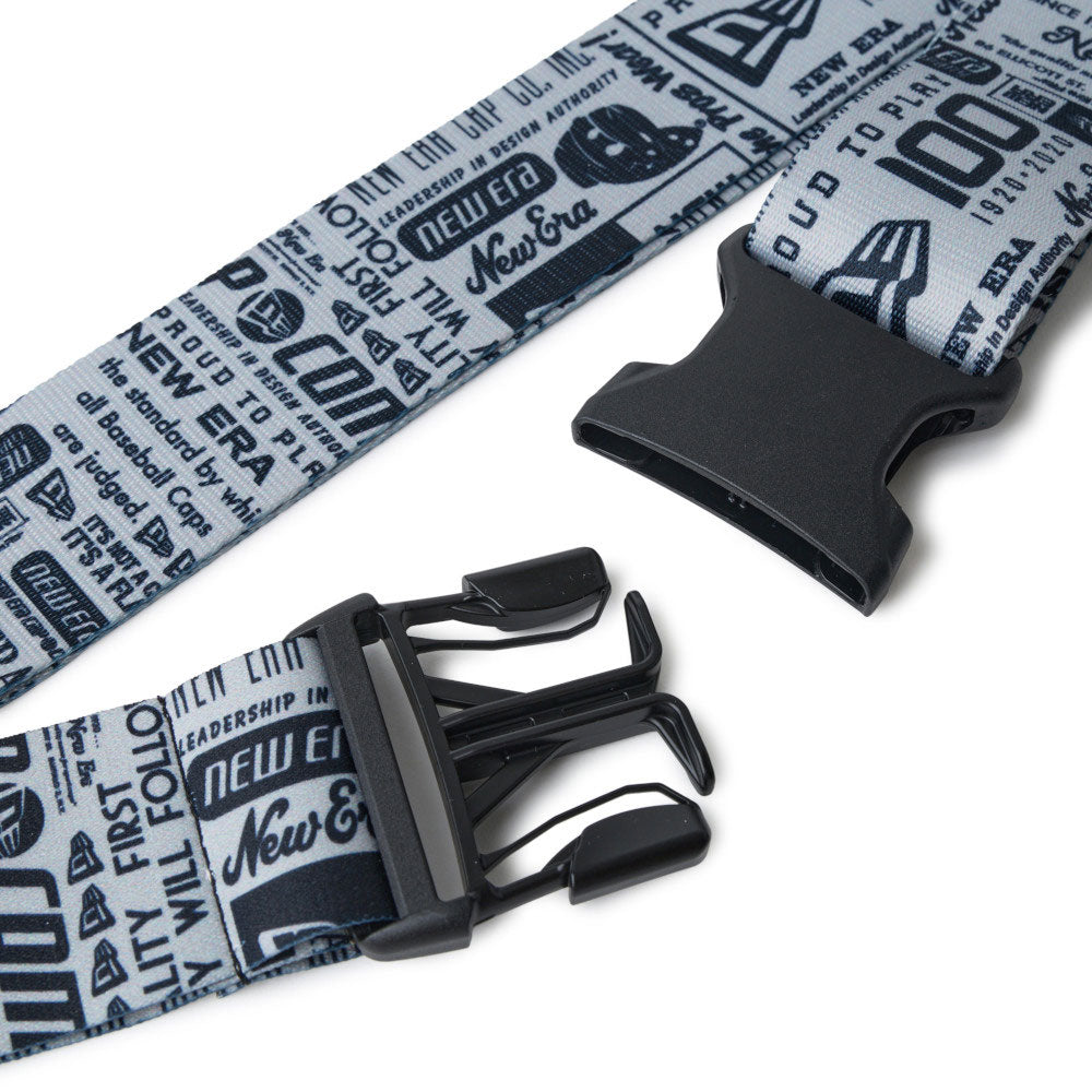 New Era Archive Logo Grey Luggage Belt Accessory