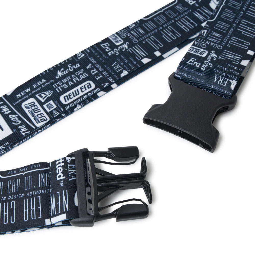 New Era Archive Logo Black Luggage Belt Accessory