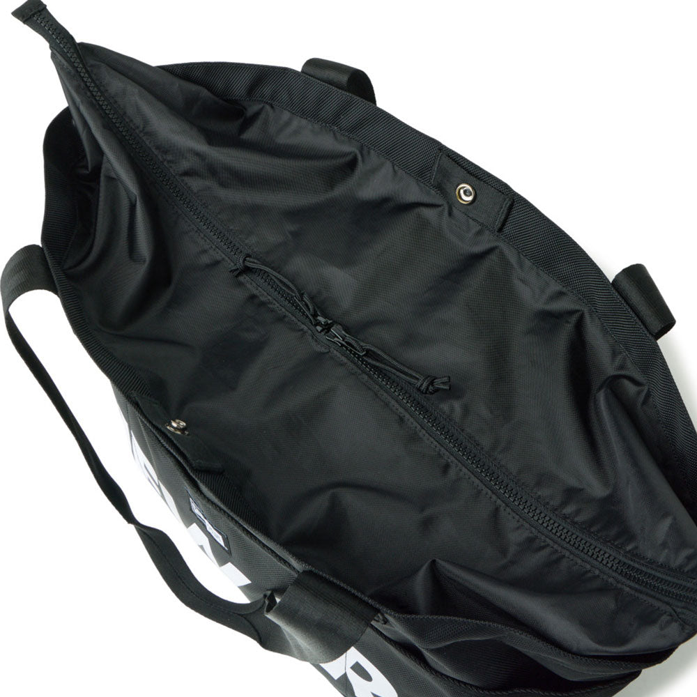 New Era Logo Wordmark Black Gym Tote Bag