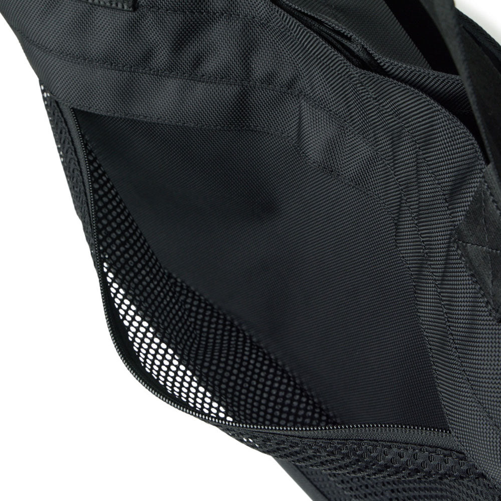 New Era Logo Wordmark Black Gym Tote Bag