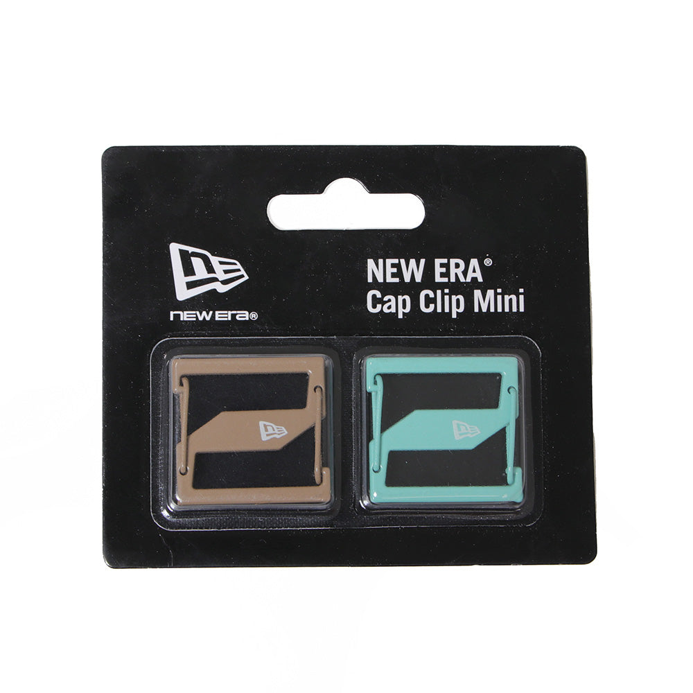 Two Piece Khaki Teal Mini Cap Clip Accessory